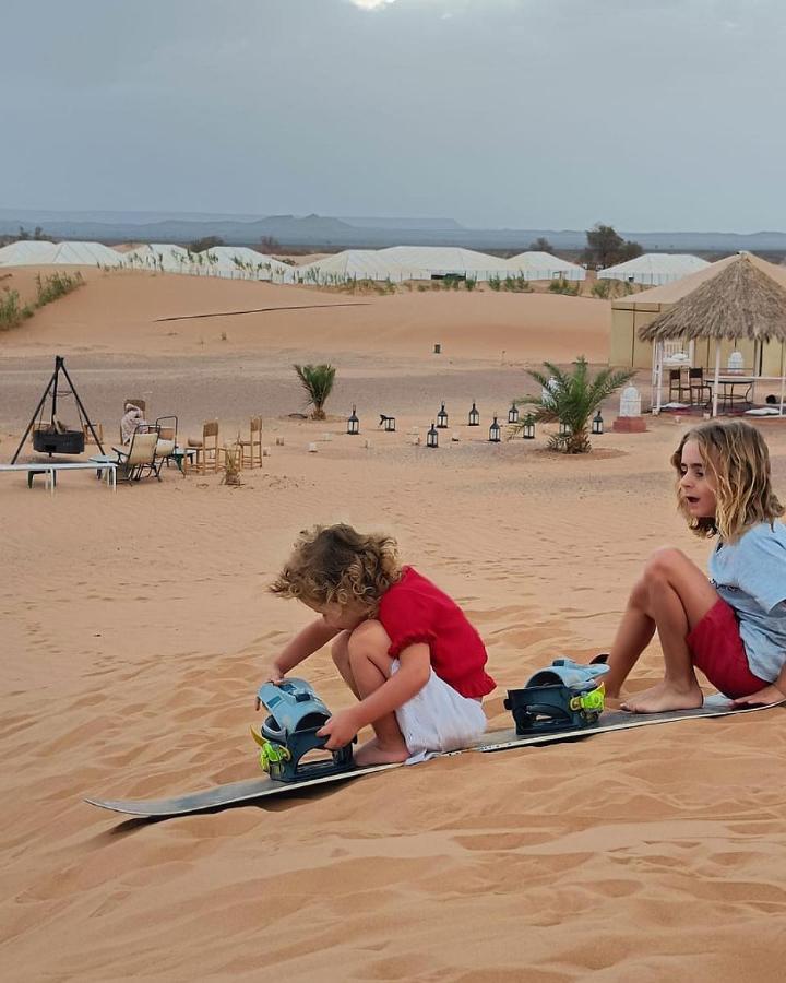 Authentic Desert Luxury Camp Merzouga Exterior foto